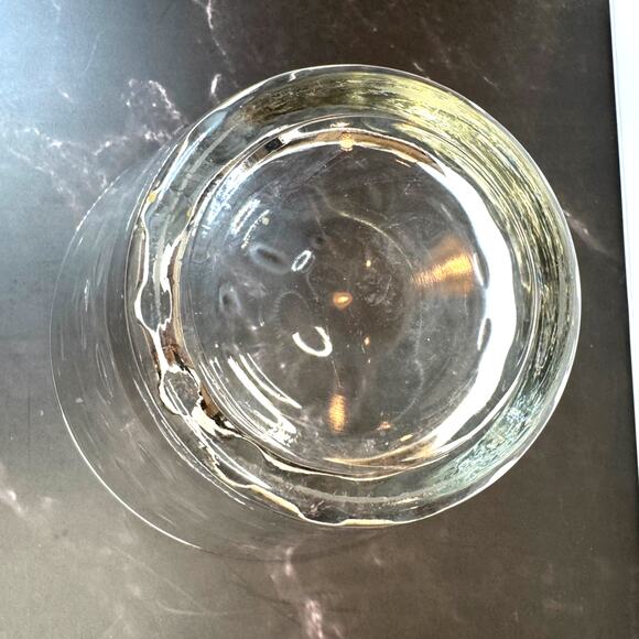 MCM Hazel Atlas Clear Glass Ice Bucket Raised Dots 5" - Picture 4 of 6